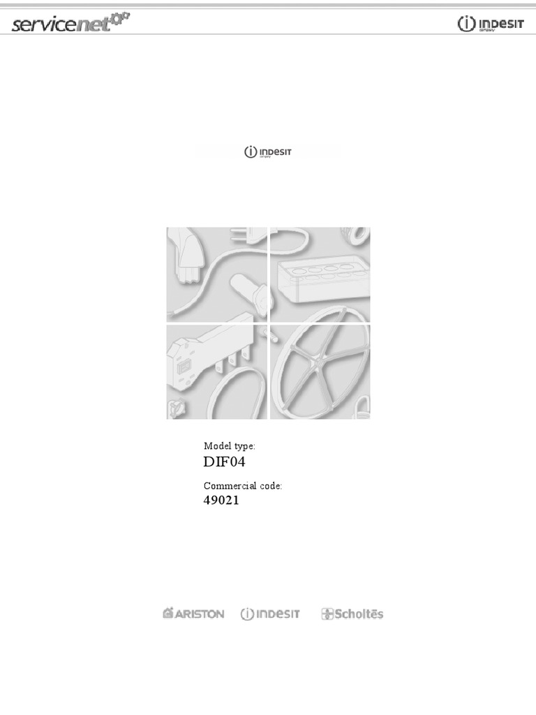 Indesit Dif04 | PDF | Switch | Thermostat