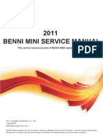 Benni MINI Service Manul (Part 1) PDF