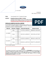 Nicolás Merlano S. Coordinación de Campañas de Servicio - Ford Colombia