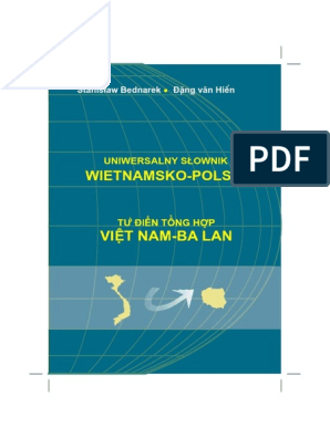 Słownik Wietnamsko Polski | Pdf