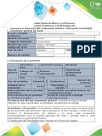 Guía para El Dearrollo Del Componente Práctico - Riegos y Drenajes