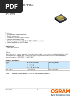 IR OSLUX (810nm) - 36° / 8° Tilted: Features