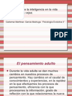 Desarrollo de La Inteligencia en La Vida Adulta y en La Vejez Madruga