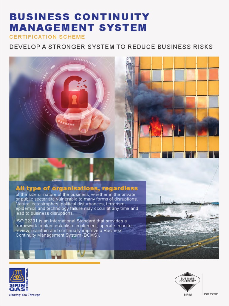 Iso 22301 Business Continuity Management System | PDF | Quality ...