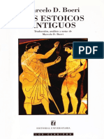 Marcelo D Boeri Los Estoicos Antiguos PDF