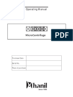 Micro 12: Operating Manual