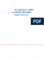 286 HT Single Chip System Board - User's Manual