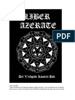 Frater Nemidial - Liber Azerate - El Libro de la Ira del Caos (Español Traducción Automática)