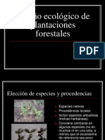 Diseño Ecológico de Plantaciones Forestales