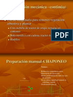 Preparación QUÍMICA Del Terreno