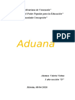 Historia de La Aduana