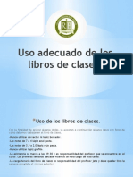 Uso Adecuado Libros de Clases