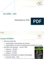 Du-Asre - Ue5: Introduction À Ipv6