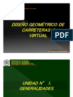 Tema 4. Vías Terrestres. UNIDAD 1 PDF