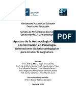 Cuadernillo Antropología - 2020 PDF