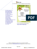 This Tutorial Will Show You The Steps To Create This Simple Flyer Using Corel Draw