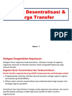 Materi 7 Konsep Desentralisasi Dan Harga Transfer