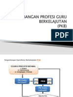 Pengembangan Profesi Guru Berkelajutan (PKB)