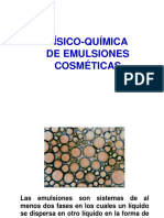Presentacion FQ EMULSIONES REOLOGÍA PDF