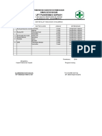 Daftar Alat Kalibrasi Puskesmas