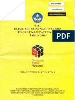2018 Sola OSN Matematika SMP 2018 Tingkat Kabupaten Folder OSN OSNKKMR2 PDF