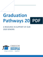 Graduation Pathways 2020 Guidance