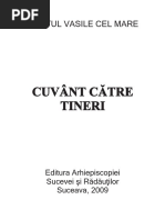 Cuvant Catre Tineri