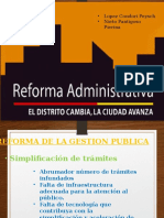 Reforma Administrativa