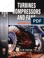 Turbines Compressors and Fans Second Edition by S M Yahya PDF