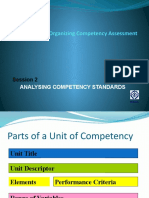 2 Analysing Competency Standards
