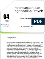 Pertemuan 4 Perenc Pengendalian Proyek