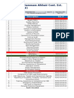 Al Dammam Alkhair Cont. Est. (UAE) : S.# Description Doc.#