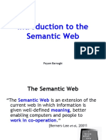 Introduction to the Semantic Web