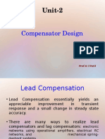 Unit 2: Compensator Design