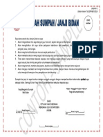 Naskah Sumpah Atau Janji Bidan (Revisi 2019) PDF