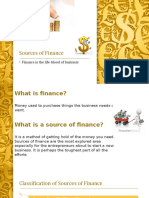 PM PPT Sources of Finance