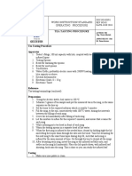 Work Instruction/ Standard Operating Procedure