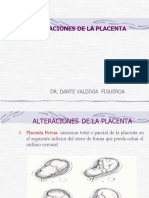 Alteraciones de La Placenta