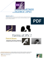 Intimate Partner Voilence (Ipv)