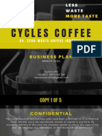 CYCLES COFFEE: LESS WASTE MORE TASTE