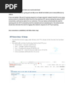 Bursting File BTW BIP and SFTP Server