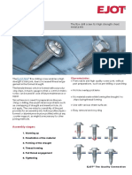 Ejot FDS: The Flow Drill Screw For High Strength Sheet Metal Joints