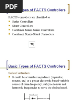 Basic Types of FACTS Controllers