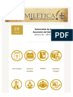 Solemnidad de La Ascensión Del Señor A