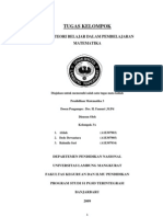 Download Teori-teori Belajar Dalam Pembelajaran Matematika by Eross Chandra SN45567997 doc pdf