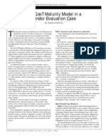 2003 COBIT Maturity Scoring