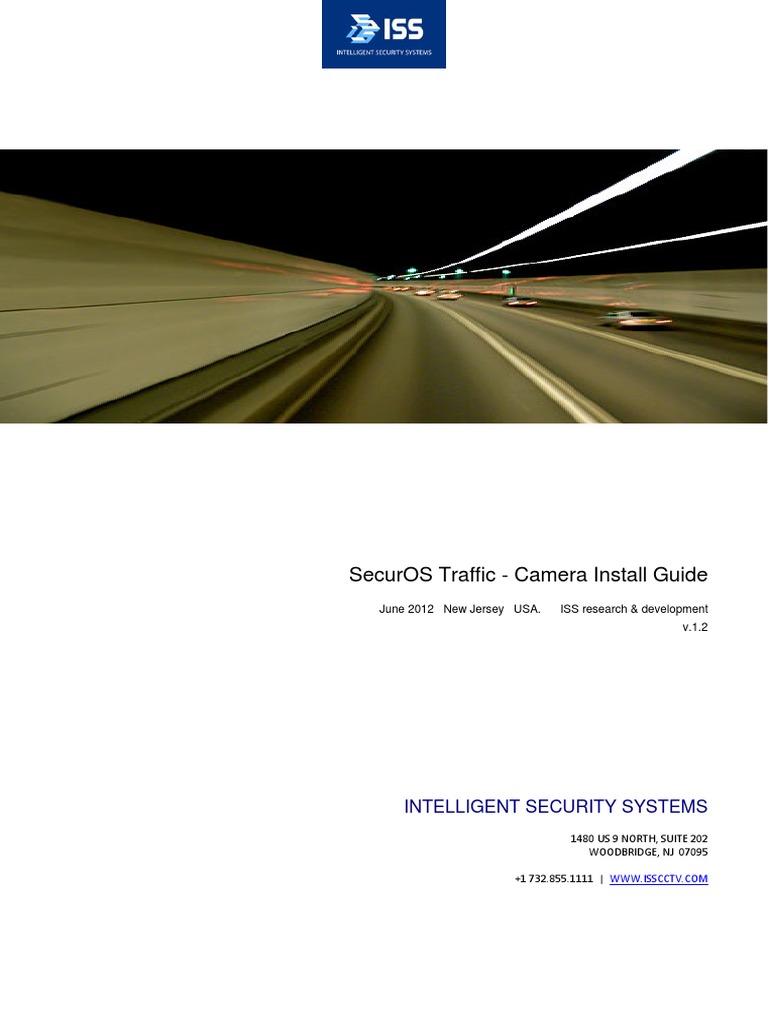 Traffic Camera Installation Guide | PDF | Shutter Speed | Camera