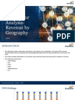 Competitor Analysis - Revenue by Geographic Segment