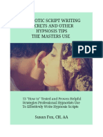 Hypnotic Script-Writing Secrets and Other Hypnosis Tips The Masters Use