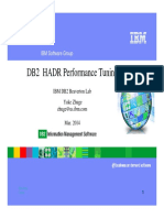 DB2 HADR Performance Tuning: IBM Software Group
